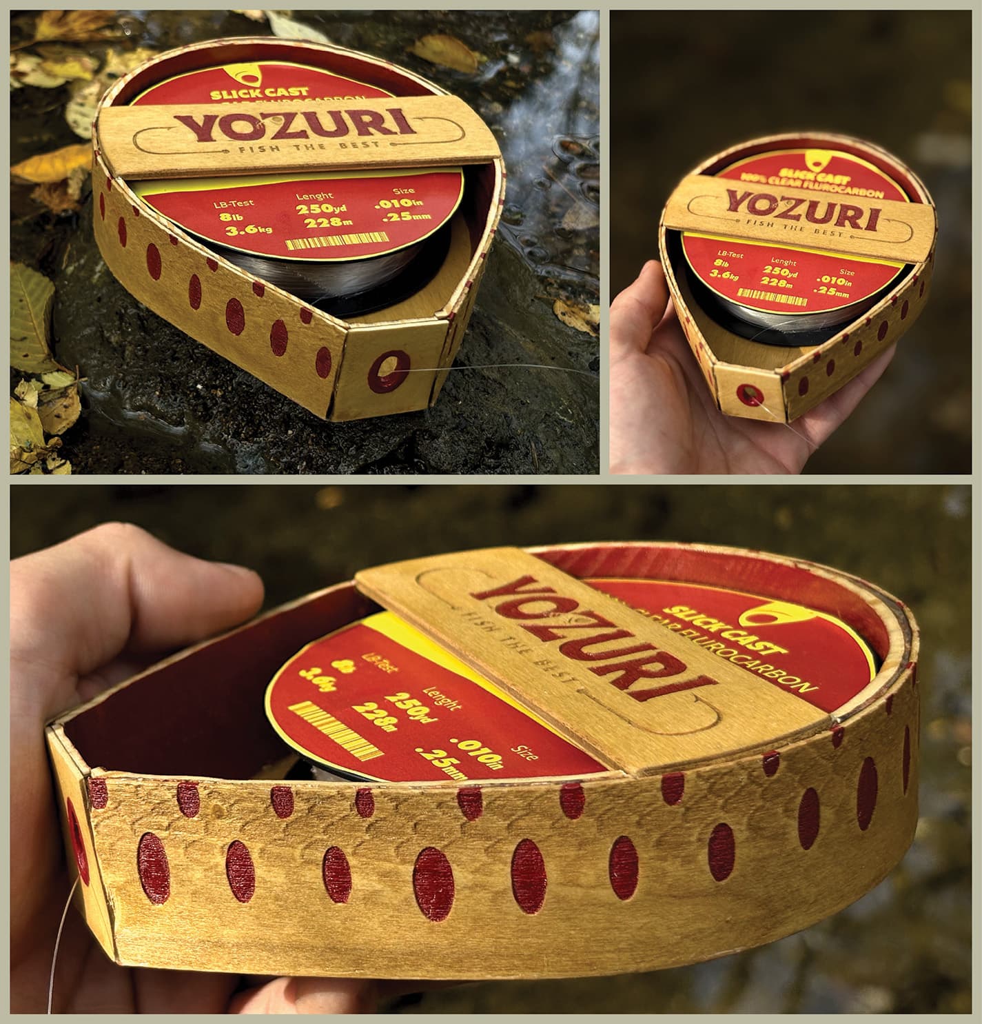 YO-ZURI packaging design presentation